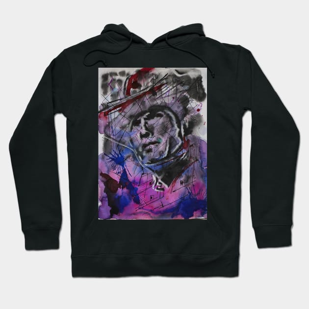 Clint Eastwood Hoodie by KissArt